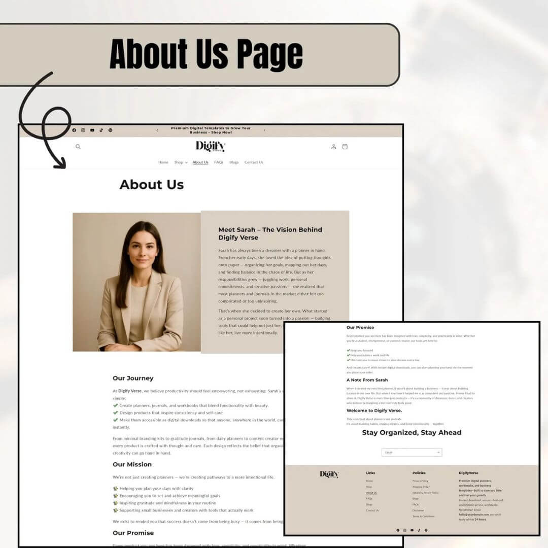 Custom Shopify Store Pre-loaded with our Entire Store Products!