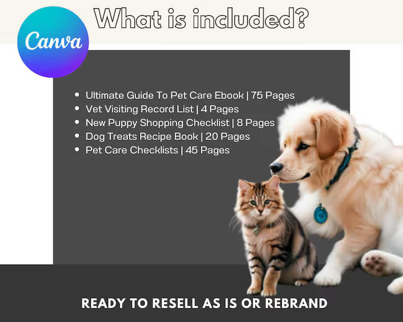 Pet & Animal Care Bundle with Resell Rights