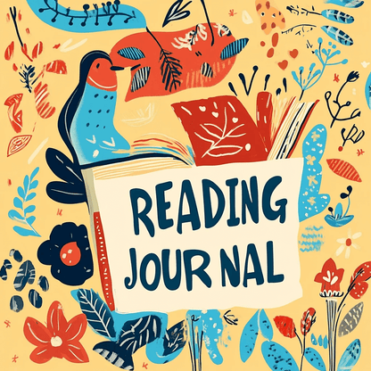 Reading Journal with PLR  & MRR Rights (Printable & Editable Formats)