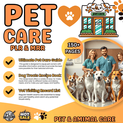 Pet & Animal Care Bundle with Resell Rights