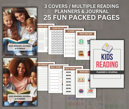 Kids Reading Planner, Journal & eBook | with Resell Rights