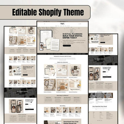 Custom Shopify Store Pre-loaded with our Entire Store Products!