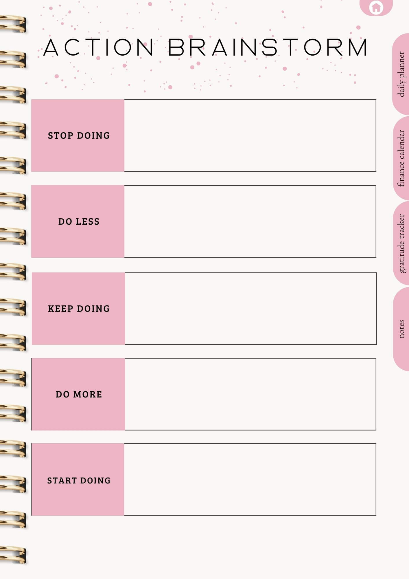 That Girl Planner: Both Digital & Printable | with Resell Rights
