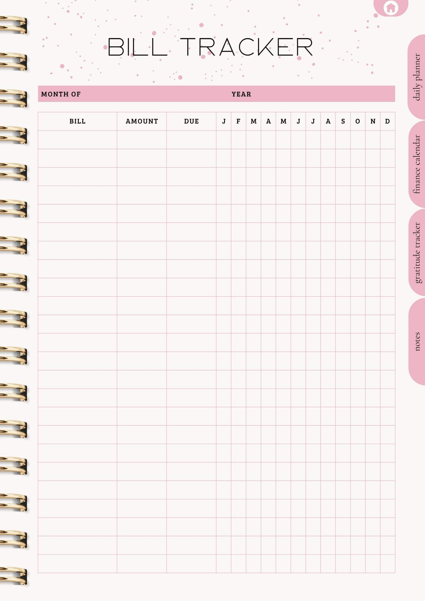 That Girl Planner: Both Digital & Printable | with Resell Rights