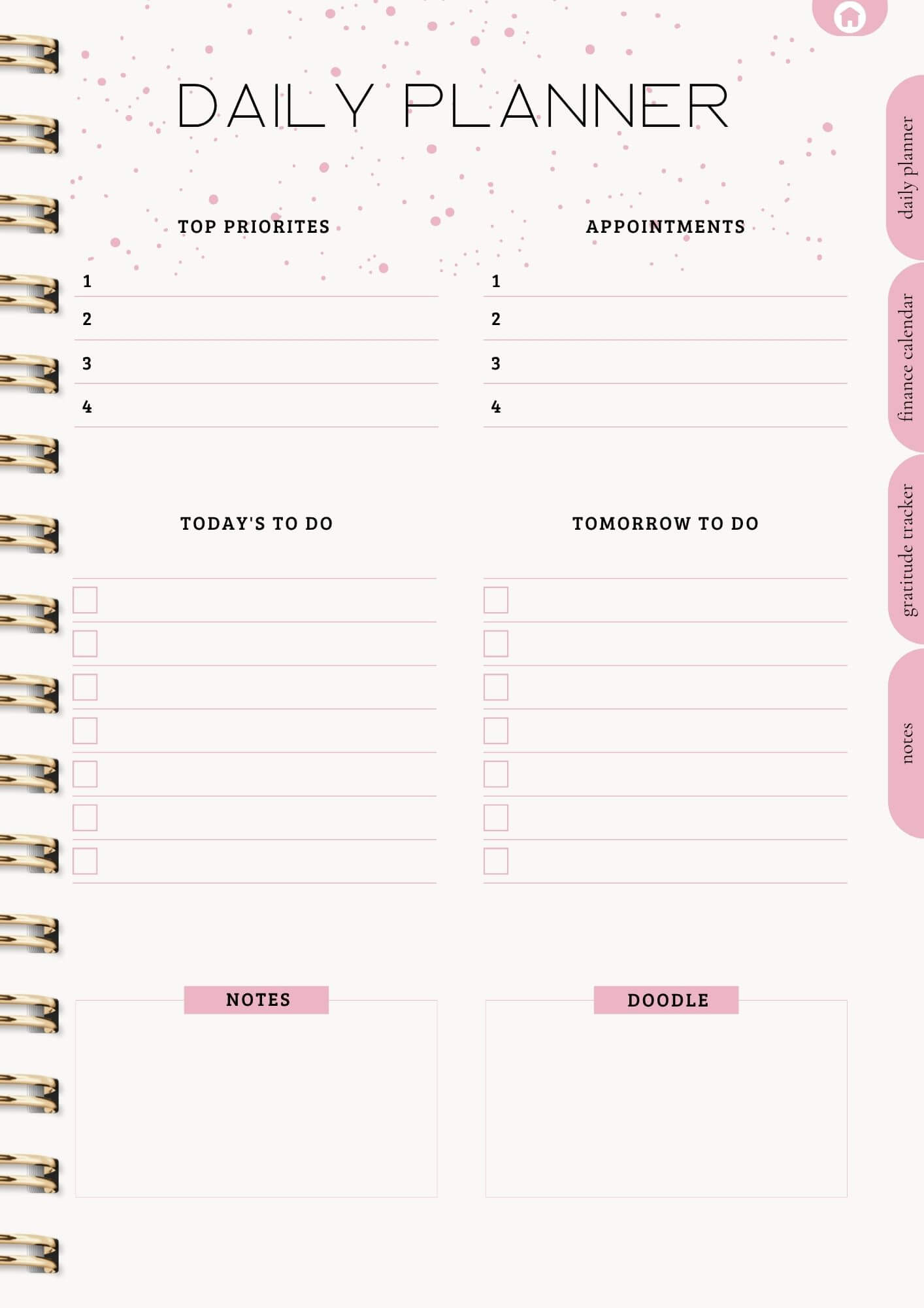 That Girl Planner: Both Digital & Printable | with Resell Rights