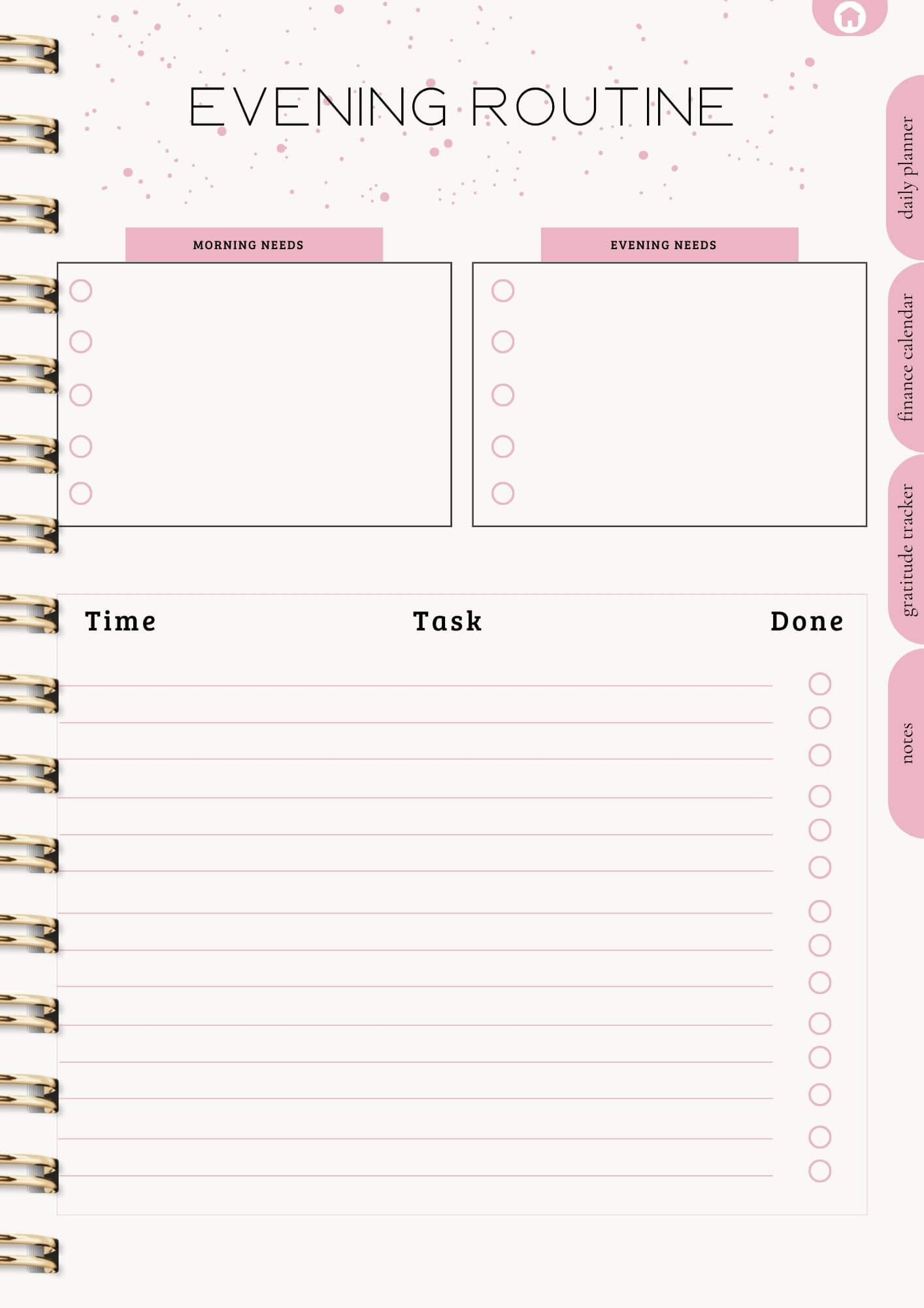 That Girl Planner: Both Digital & Printable | with Resell Rights