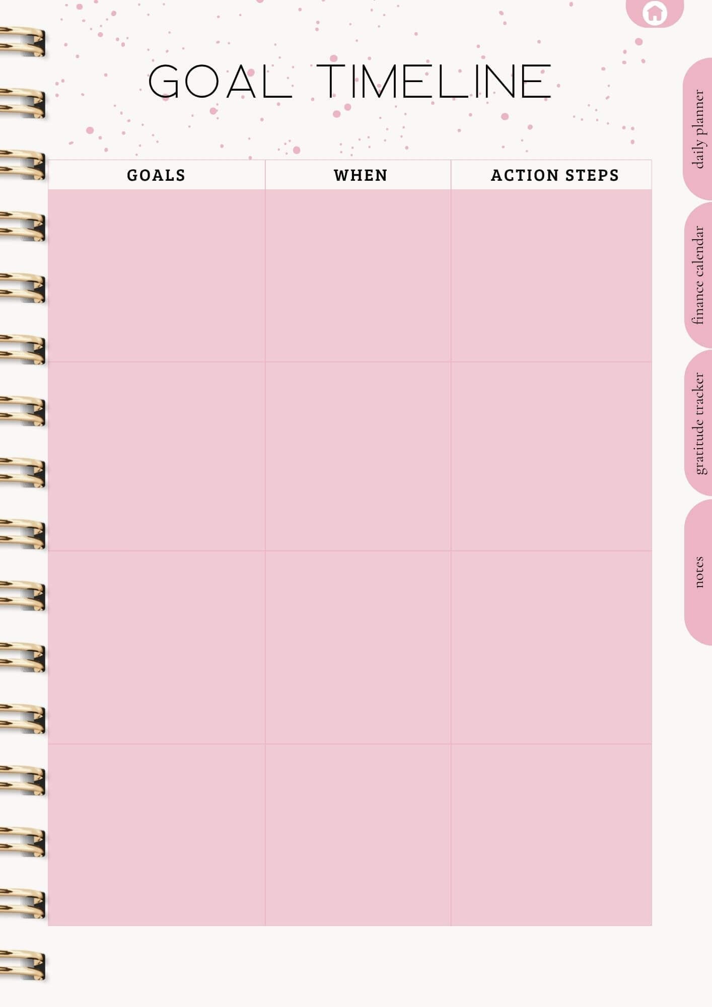 That Girl Planner: Both Digital & Printable | with Resell Rights