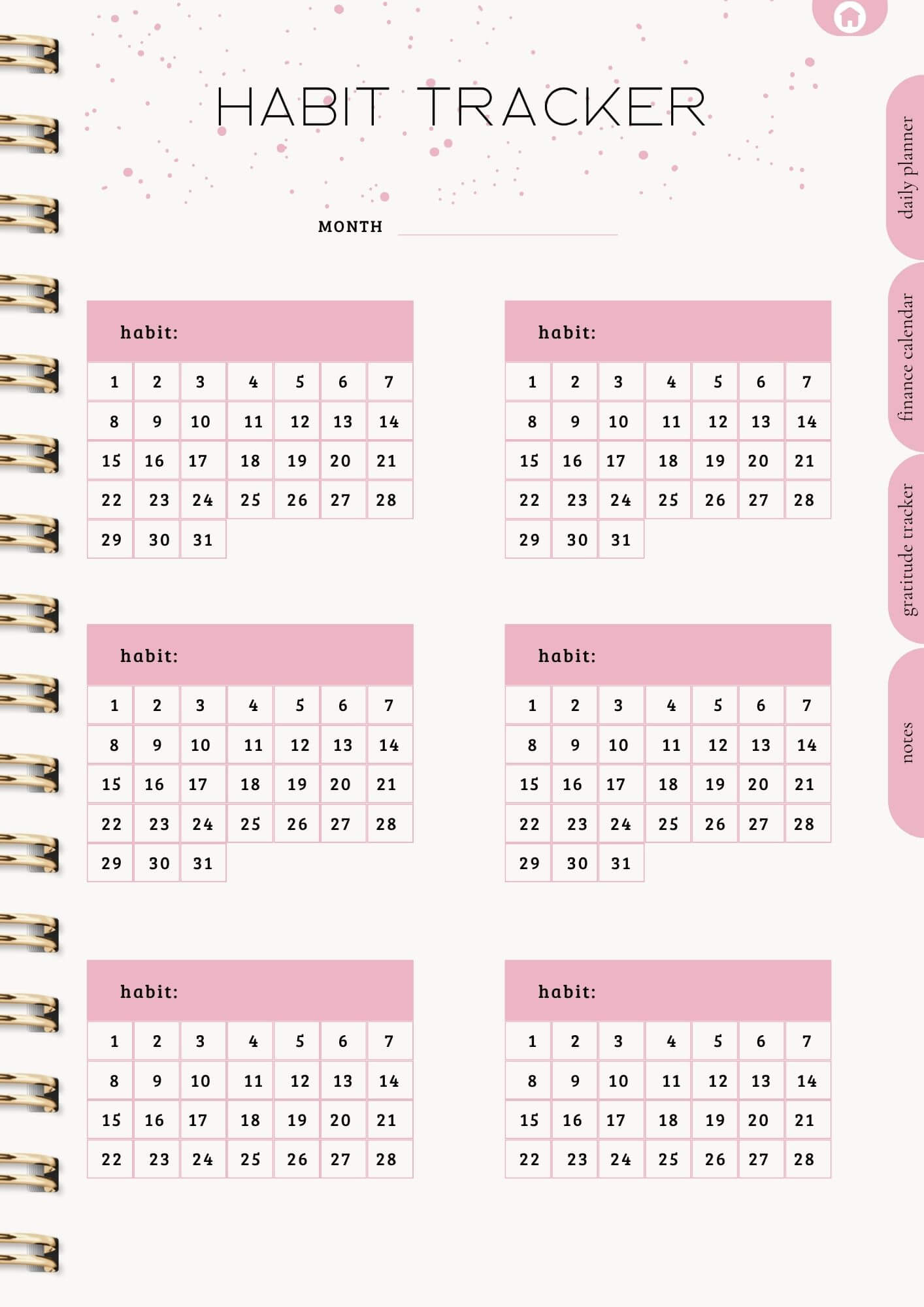 That Girl Planner: Both Digital & Printable | with Resell Rights