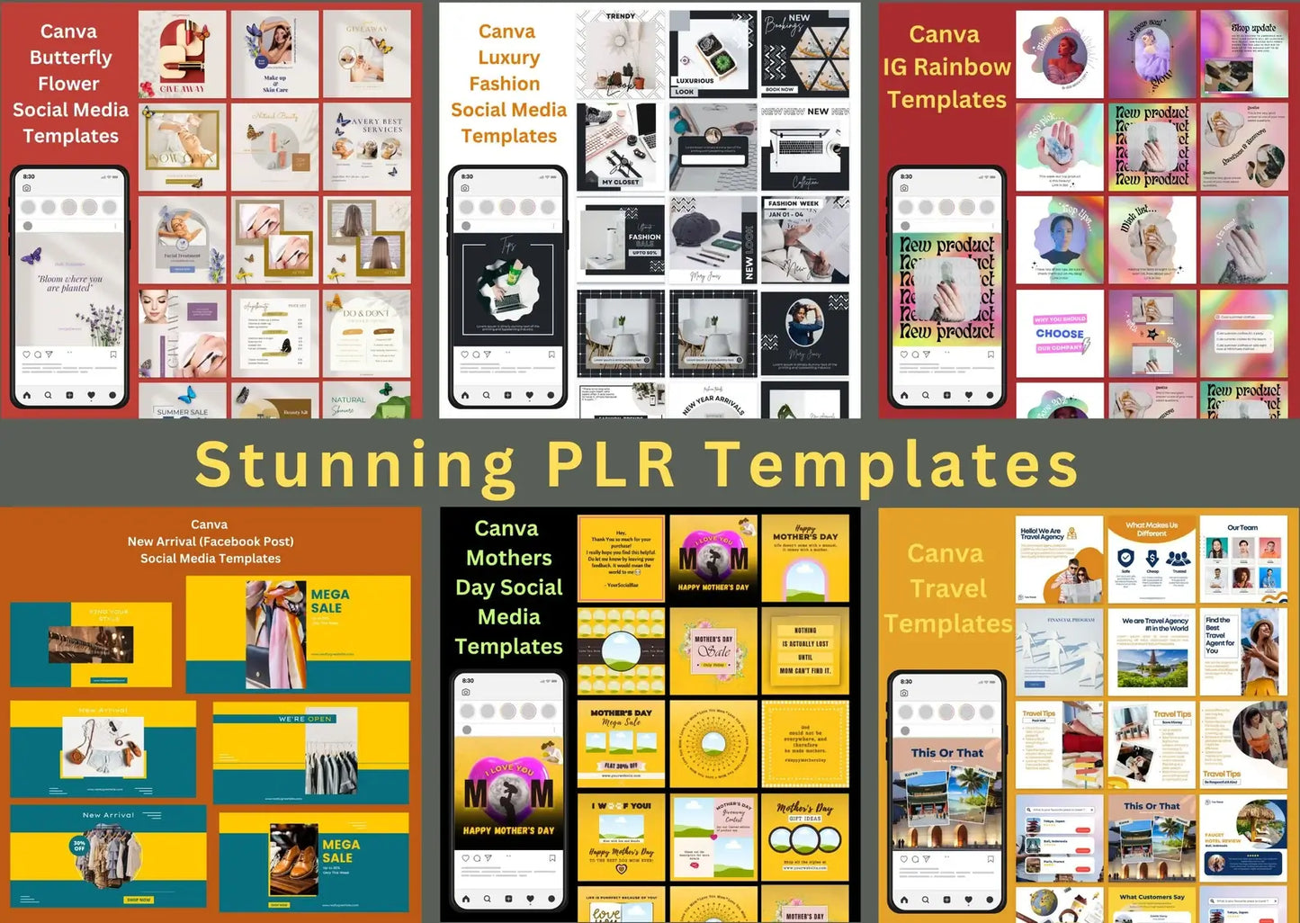 2250+ Editable Social Media Templates | Boost Engagement & Grow Your Brand for the Next 5+ Years