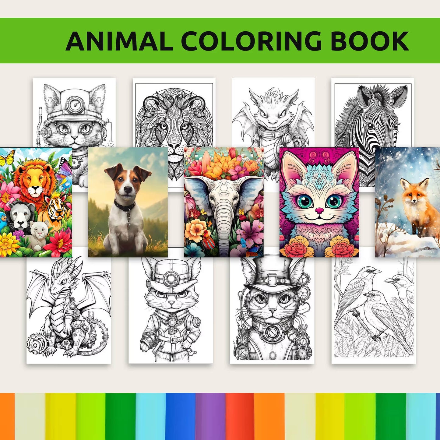 10,000+ Pages PLR Coloring Books | With Resell Rights!