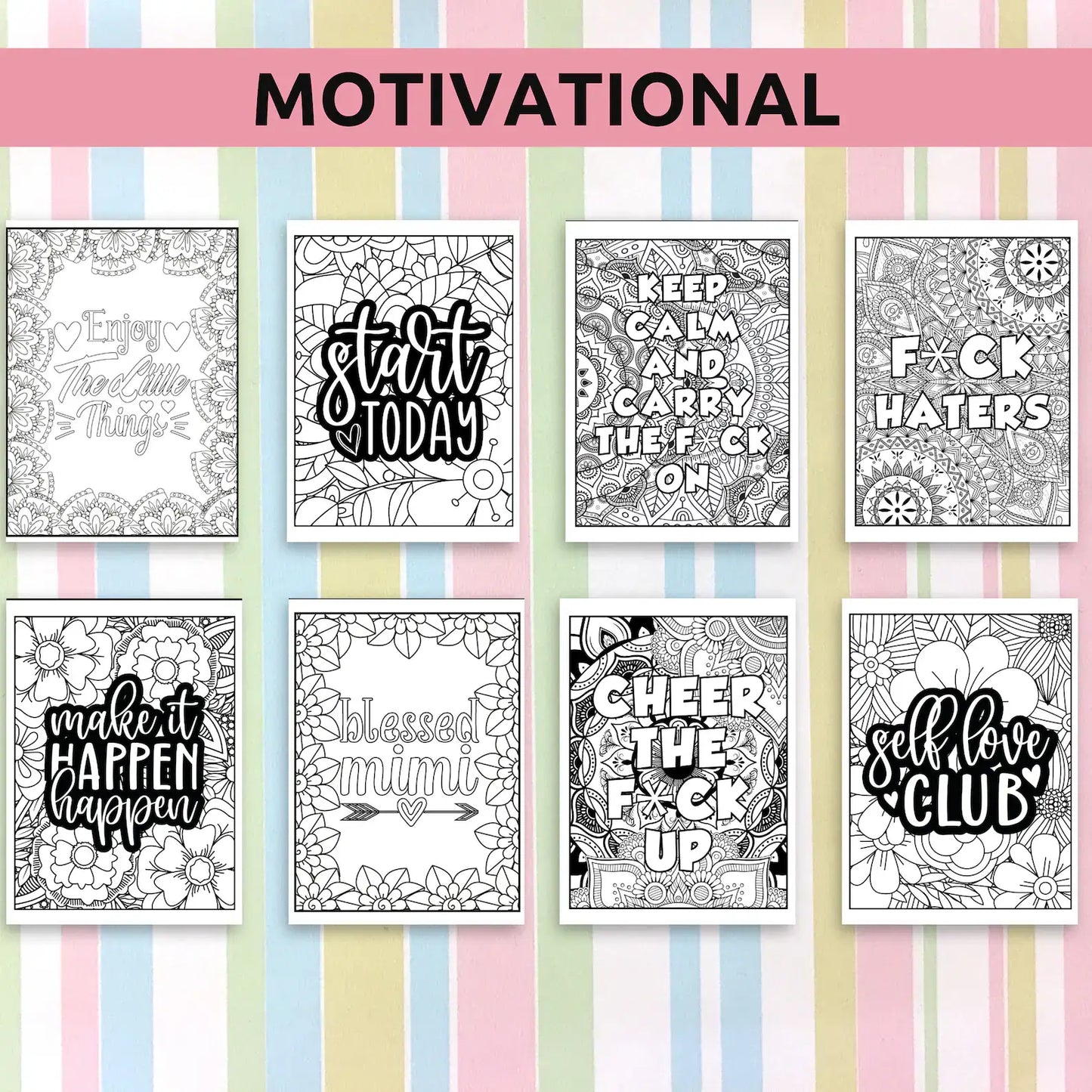 10,000+ Pages PLR Coloring Books | With Resell Rights!