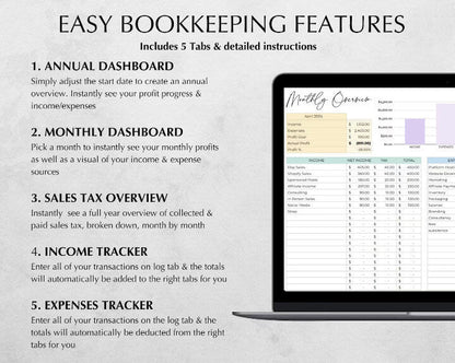 PLR Bookkeeping Spreadsheets with Resell Rights Included