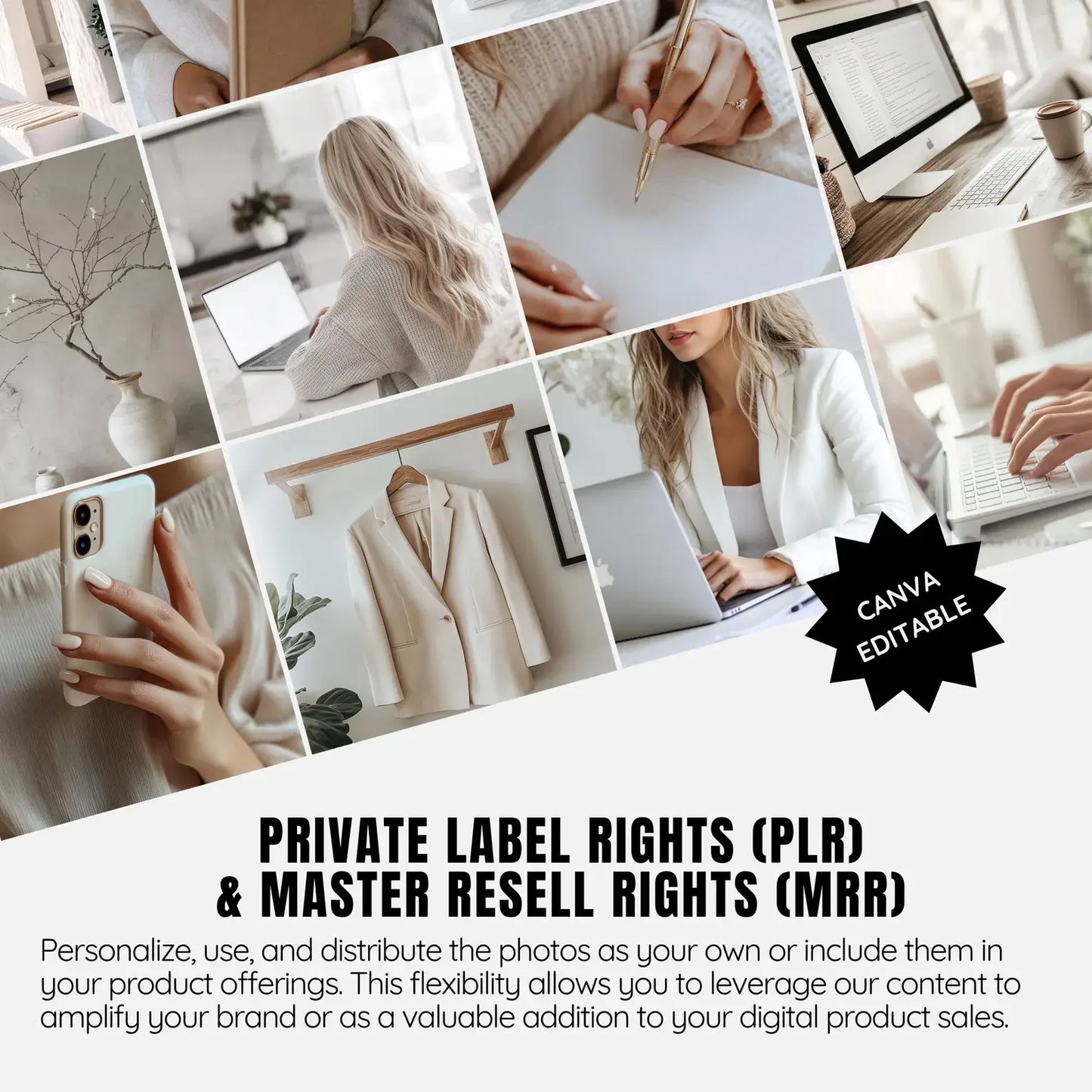 175+ Boho Lifestyle & Girl Boss| PLR & MRR Rights