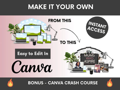 1,400 Editable Mockup Templates for Your Digital Products