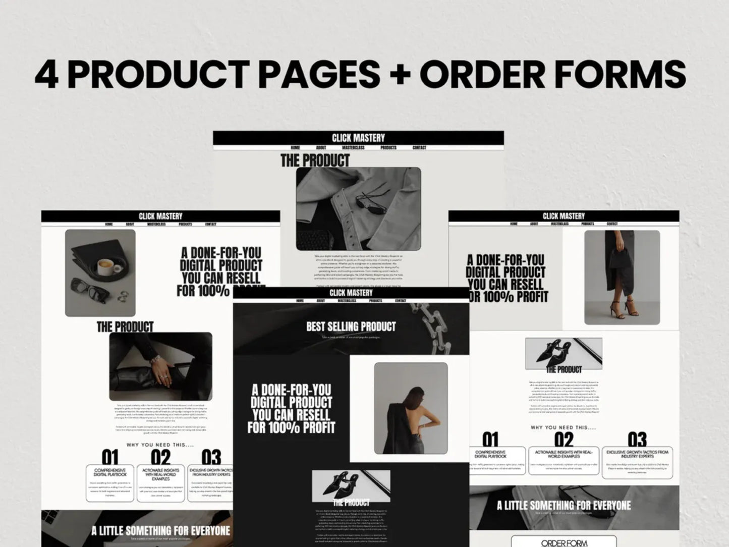 8 Systemeio Readymade Websites/Funnels