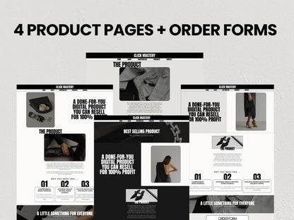 8 Systemeio Readymade Websites/Funnels