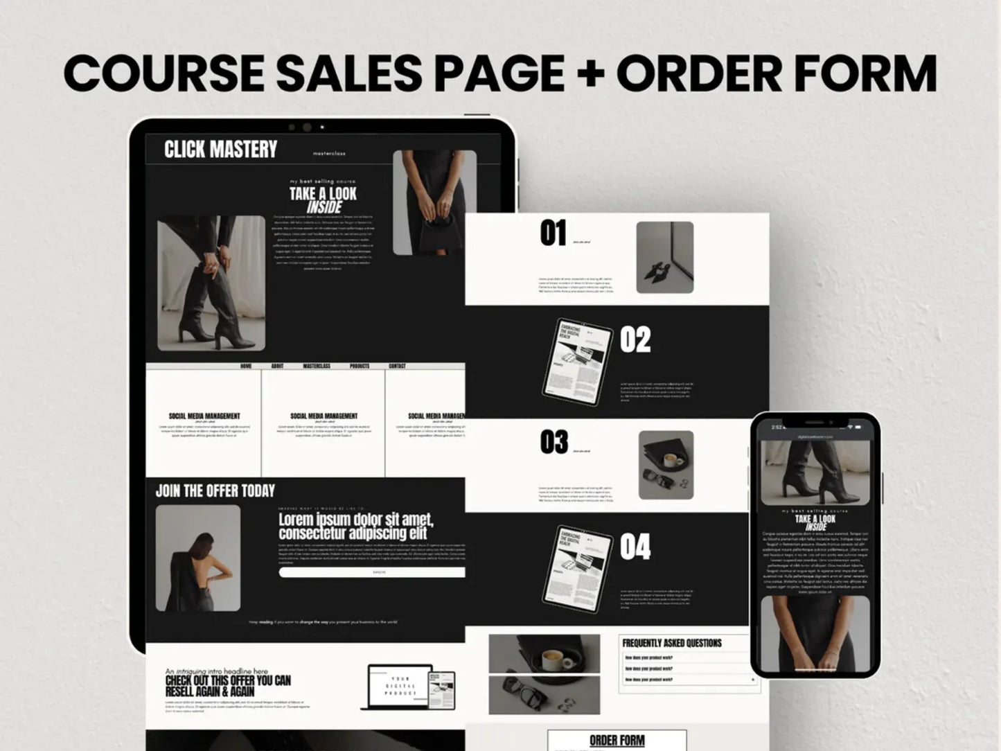 8 Systemeio Readymade Websites/Funnels