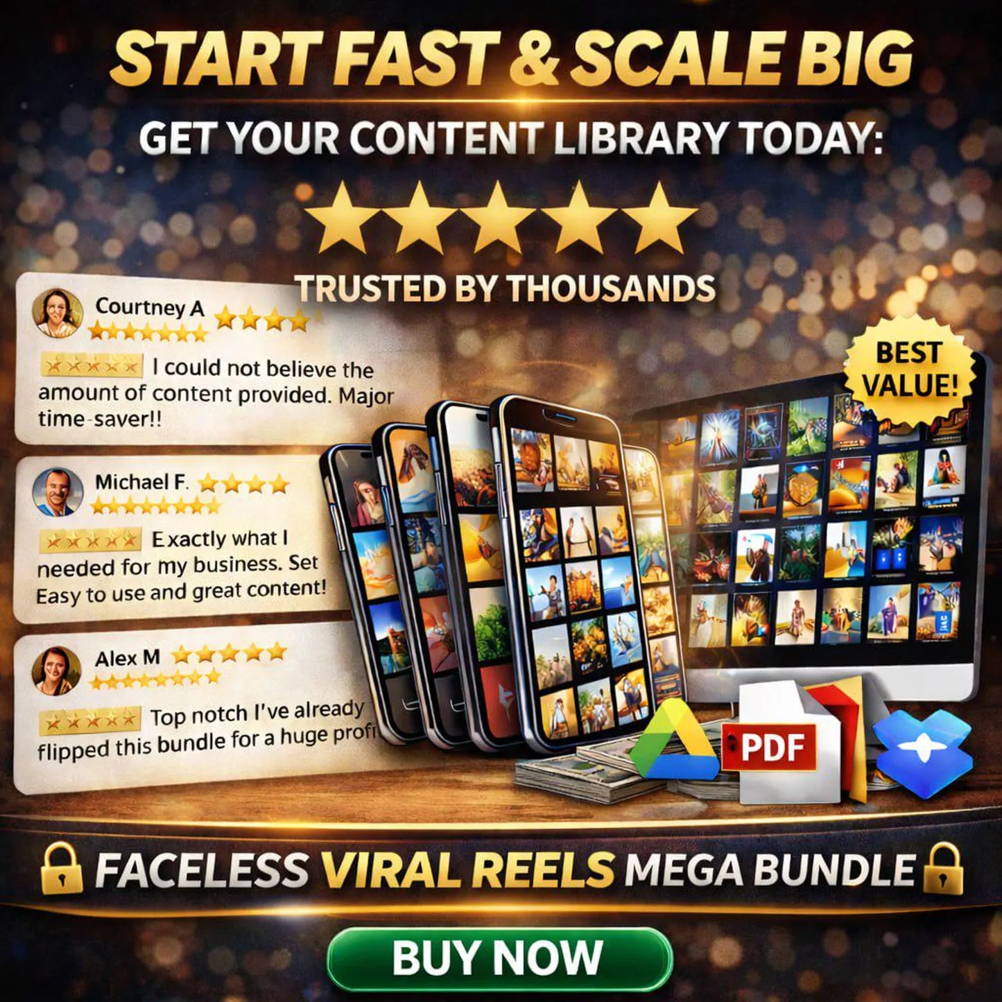 250,000+ Video Reels Mega Bundle | Perfect for TikTok, Instagram & YouTube Shorts