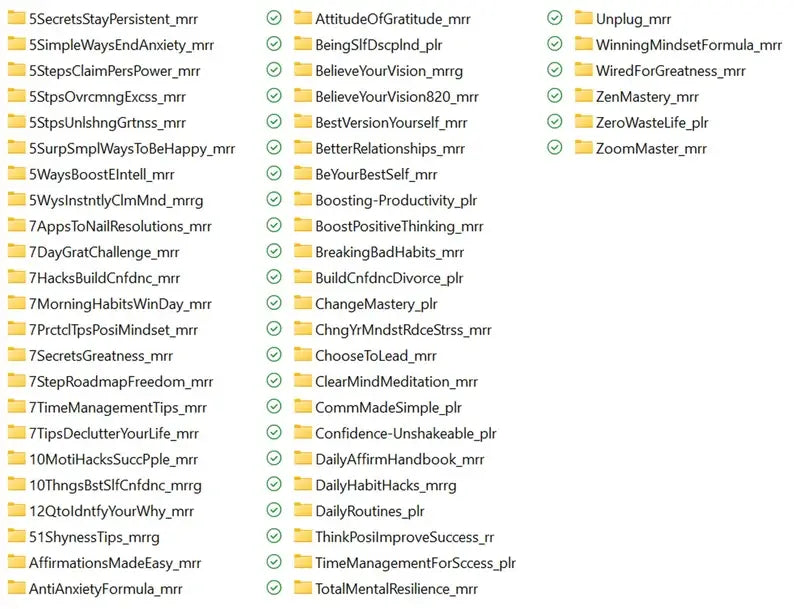 570+ Self-Help PLR eBooks with Resell Rights