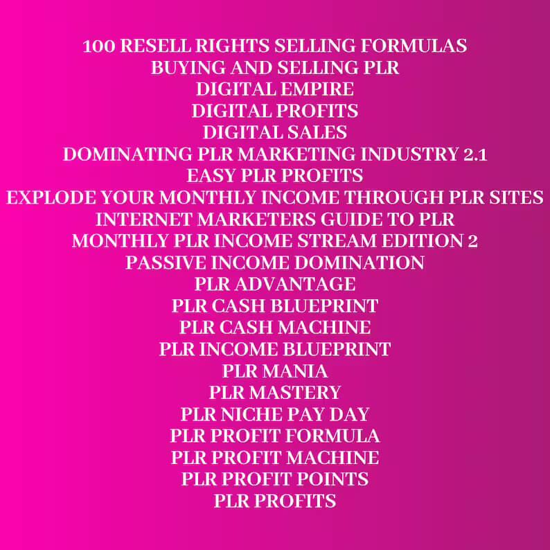 Learn How to Resell Digital with PLR & MRR | Reseller Super Pack