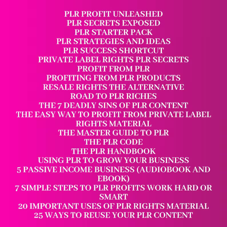 Learn How to Resell Digital with PLR & MRR | Reseller Super Pack