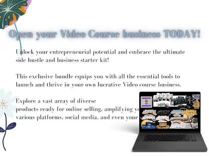 135 Video Courses & 8 Premium Funnels with Resell Rights