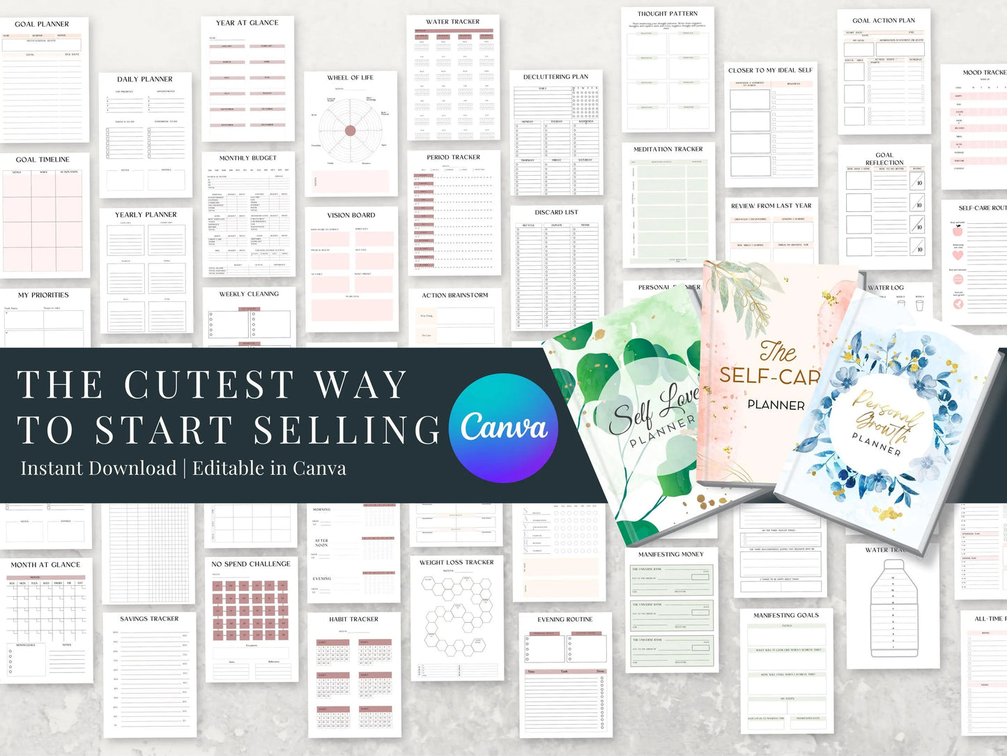 15,000+ Pages PLR Planners, Journals, & Templates | 2026 Bundle | with Resell Rights