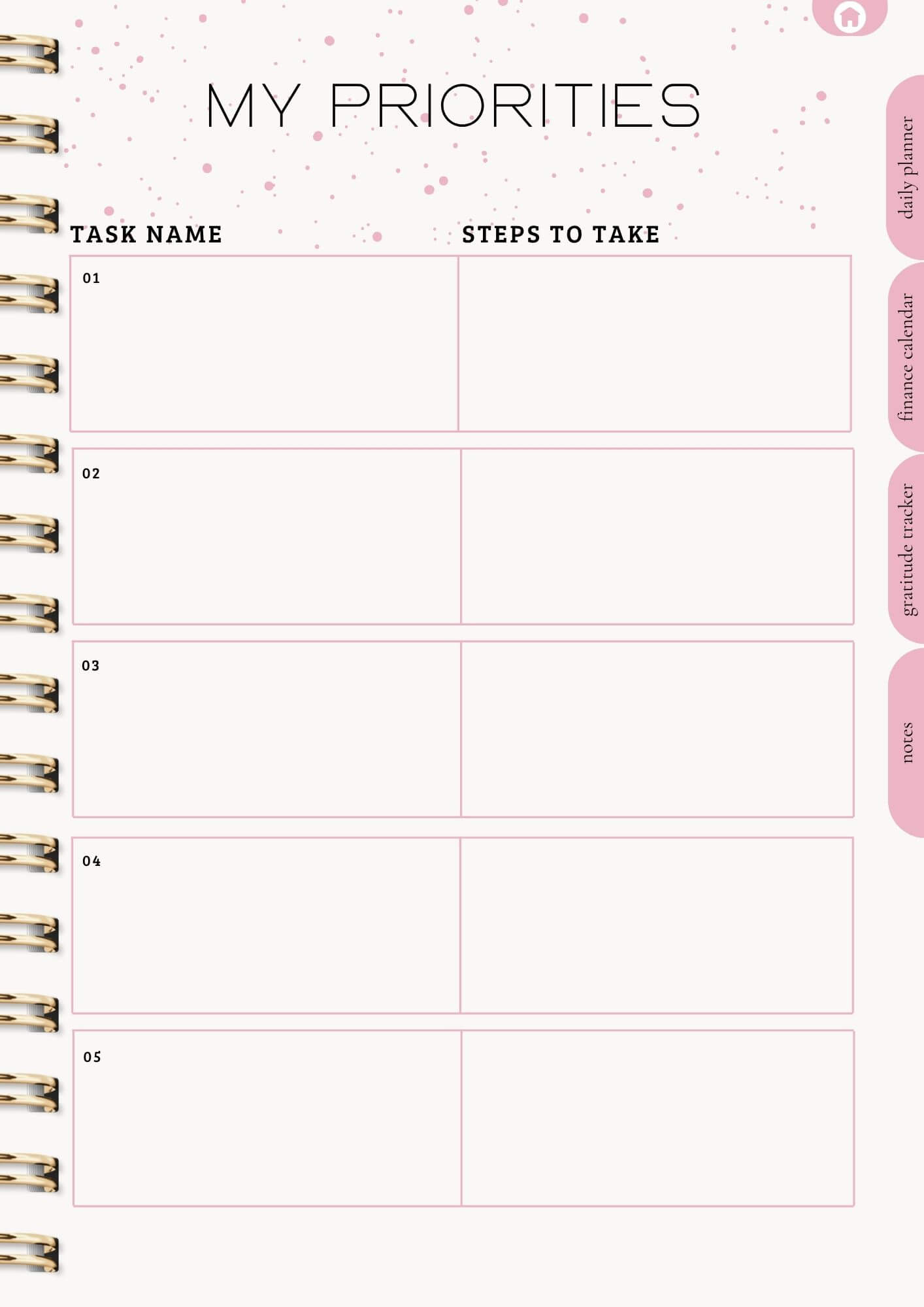 That Girl Planner: Both Digital & Printable | with Resell Rights