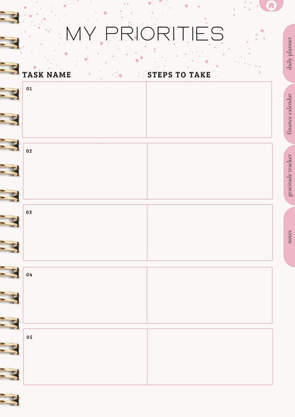 That Girl Planner: Both Digital & Printable | with Resell Rights