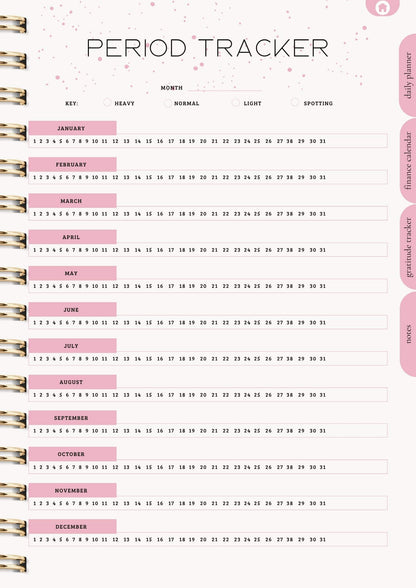 That Girl Planner: Both Digital & Printable | with Resell Rights