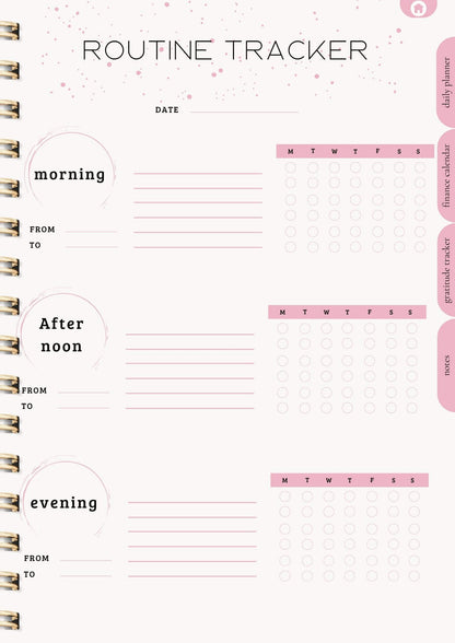 That Girl Planner: Both Digital & Printable | with Resell Rights