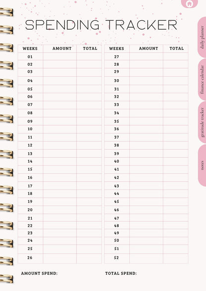 That Girl Planner: Both Digital & Printable | with Resell Rights