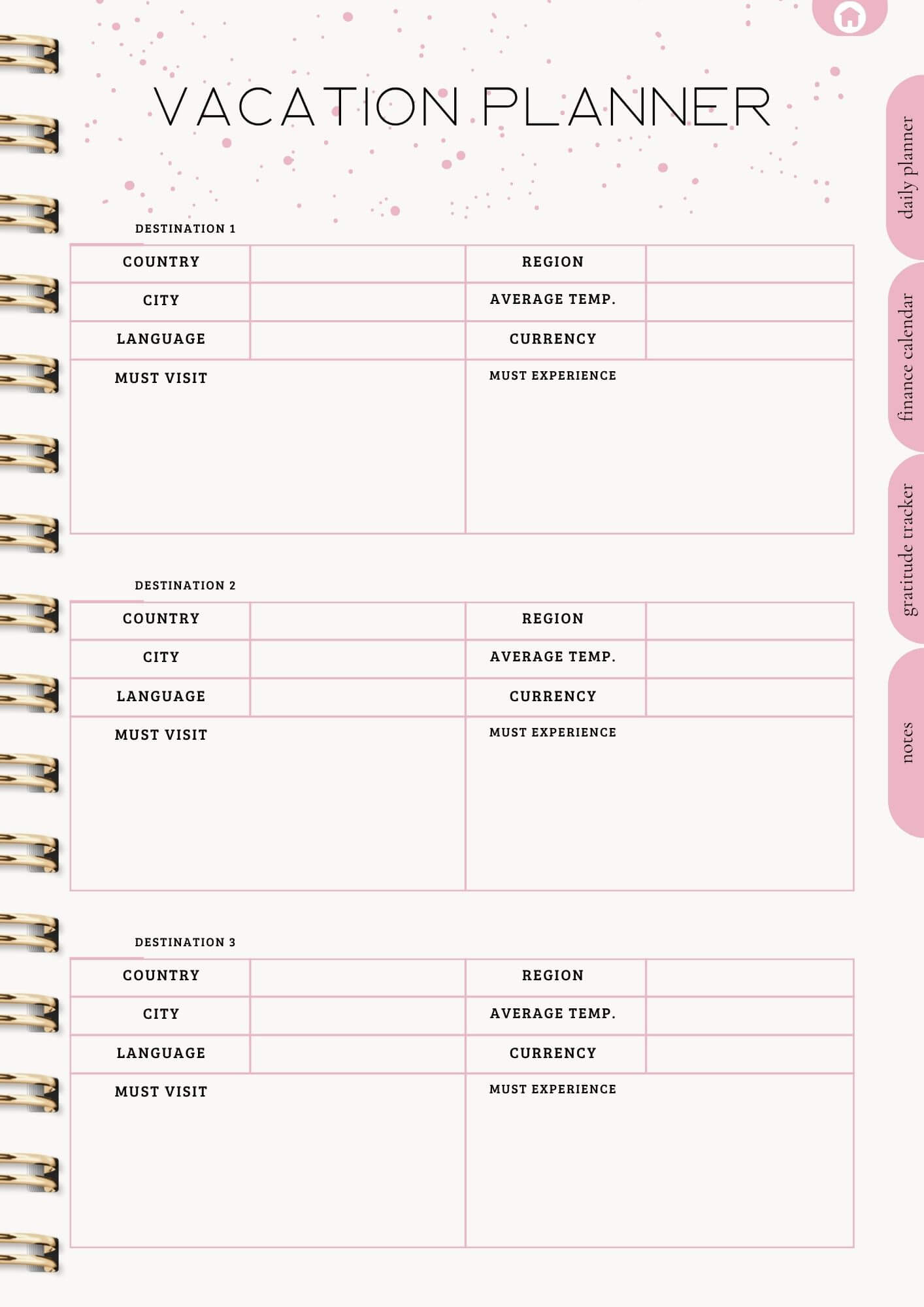 That Girl Planner: Both Digital & Printable | with Resell Rights
