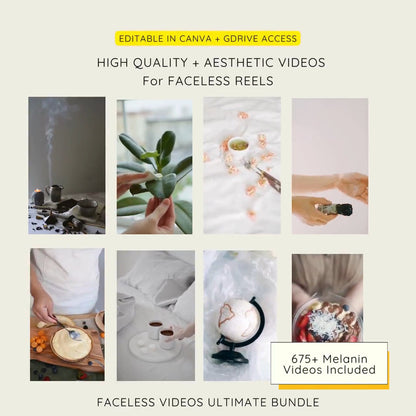 1750+ Faceless Videos Posts with Resell Rights