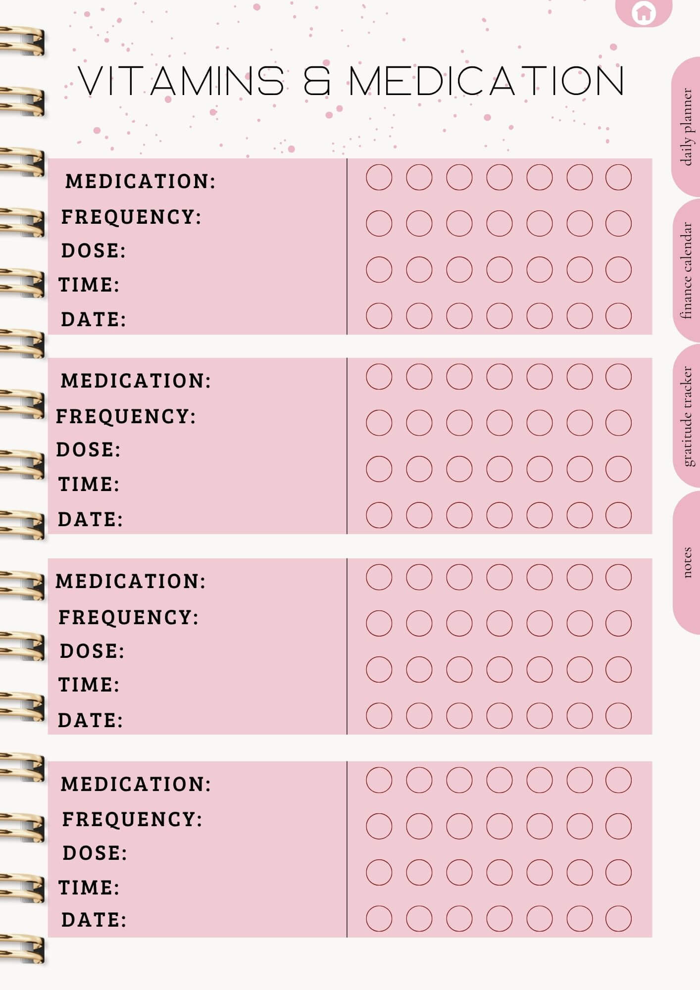 That Girl Planner: Both Digital & Printable | with Resell Rights