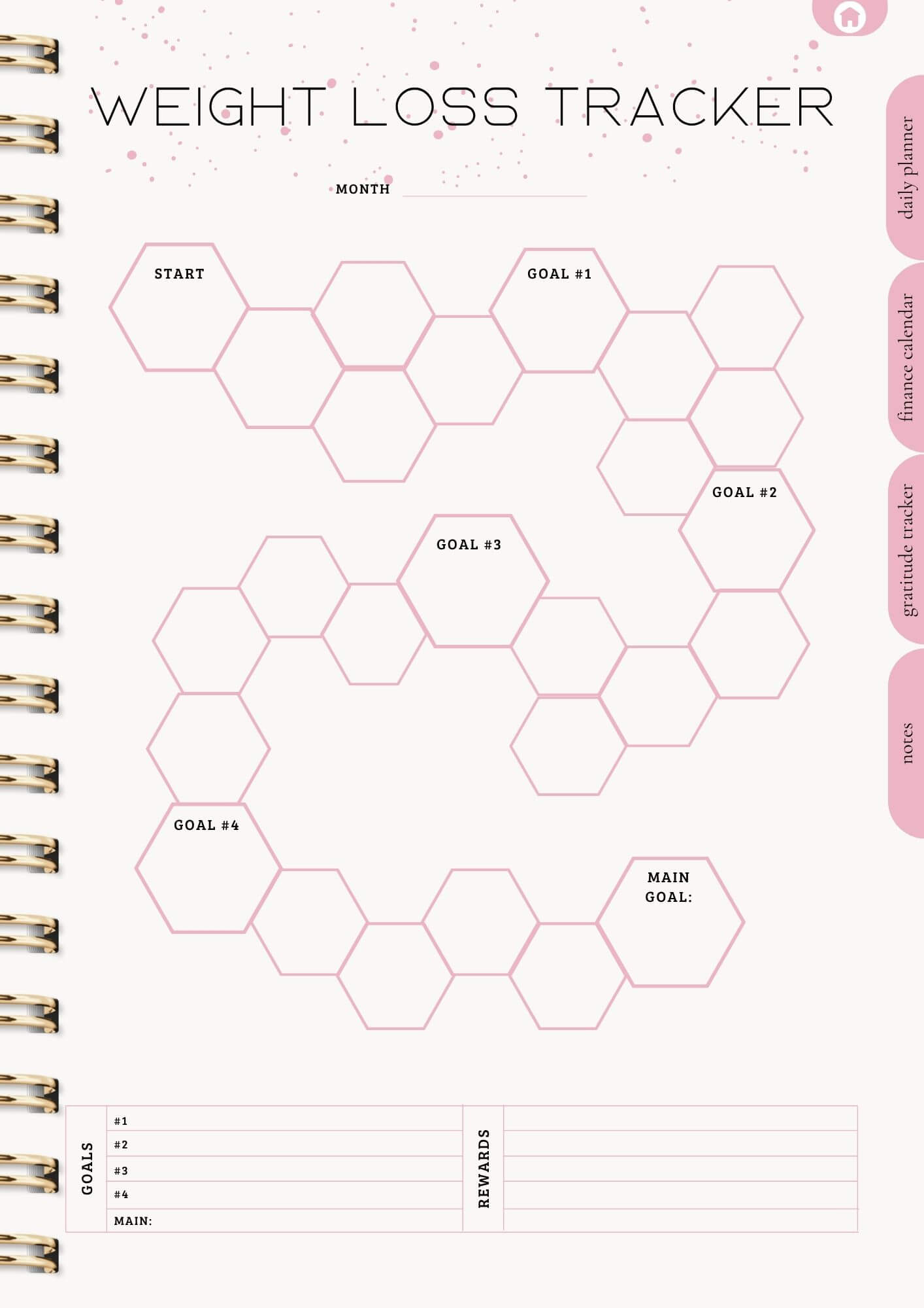 That Girl Planner: Both Digital & Printable | with Resell Rights