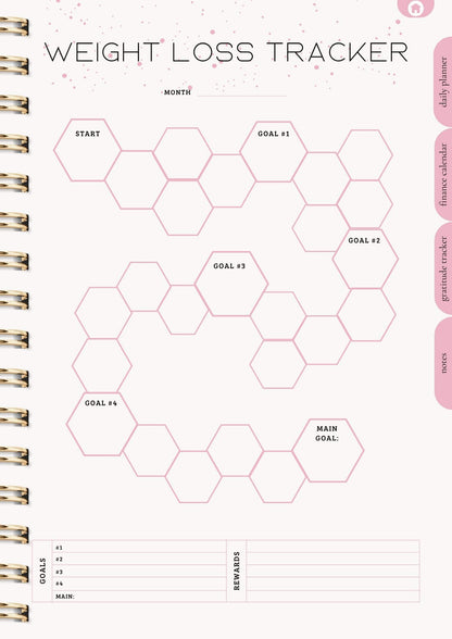 That Girl Planner: Both Digital & Printable | with Resell Rights