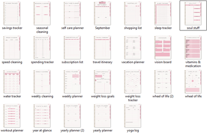 That Girl Planner: Both Digital & Printable | with Resell Rights