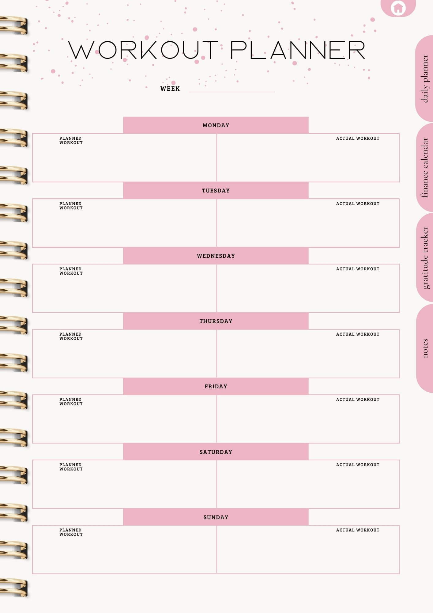 That Girl Planner: Both Digital & Printable | with Resell Rights
