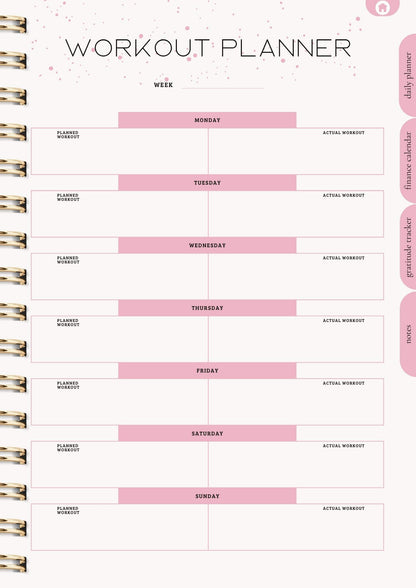 That Girl Planner: Both Digital & Printable | with Resell Rights